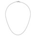 14K White Gold Polished Solid Flat Oval Link Chain Necklace 16" 18" 20" 24" and 30" 14K White Gold Polished Solid Flat Oval Link Chain Necklace 16" 18" 20" 24" and 30"