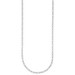 18K White Gold Polished Solid Flat Oval Link Chain Necklace 16" 18" 20" 24" and 30" 18K White Gold Polished Solid Flat Oval Link Chain Necklace 16" 18" 20" 24" and 30"