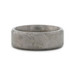 Mens Flat Titanium Beveled Edges Meteorite Pattern Wedding Ring - 8mm Wide - Style name: ASTRAIOS