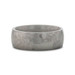 Mens Domed Titanium with Meteorite Pattern Wedding Ring - 8mm Wide - Style name: MAGELLANIC