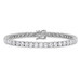 Diamond Tennis Bracelet 14K Gold Lab Grown VS+ F+ 2-17 Carats , 5-8" Lengths