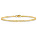 10K Yellow Gold 2.5mm Semi-Solid Curb Link Chain - length: 10 inches - (C63-816) 10K Yellow Gold 2.5mm Semi-Solid Curb Link Chain - length: 10 inches - (C63-816)