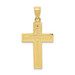 10K Yellow Gold Cross Pendant - (A81-764) 10K Yellow Gold Cross Pendant - (A81-764)