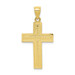 10K Yellow Gold Cross Pendant - (A81-764) 10K Yellow Gold Cross Pendant - (A81-764)