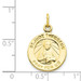 10K Yellow Gold St. Jude Medal - (A81-792) 10K Yellow Gold St. Jude Medal - (A81-792)