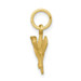 10K Yellow Gold Comb & Scissors Charm - (A81-796)