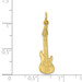 10K Yellow Gold Guitar Charm - (A81-806)