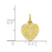 10K Yellow Gold I Love You Heart Charm - (A81-859) 10K Yellow Gold I Love You Heart Charm - (A81-859)