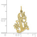 10K Yellow Gold #1 Mom Charm - (A81-870)