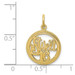10K Yellow Gold Sweet 16 Charm - (A81-872)