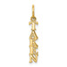 10K Yellow Gold Talking - Taken Charm - (A81-885)