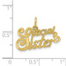 10K Yellow Gold Special Sister Charm - (A81-896) 10K Yellow Gold Special Sister Charm - (A81-896)