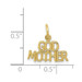 10K Yellow Gold Godmother Charm - (A81-905) 10K Yellow Gold Godmother Charm - (A81-905)