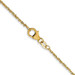 18K Yellow Gold Leslie's 1.1mm Singapore Chain - length: 16 inches - (B18-286) 18K Yellow Gold Leslie's 1.1mm Singapore Chain - length: 16 inches - (B18-286)