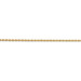 14K Yellow Gold 1.5mm Handmade Regular Rope Chain Anklet Bracelet - Length 9'' inches - (C63-868) 14K Yellow Gold 1.5mm Handmade Regular Rope Chain Anklet Bracelet - Length 9'' inches - (C63-868)