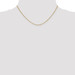 18K Yellow Gold Leslie's 1mm Diamond-cut Spiga Chain - length: 16 inches - (B18-354) 18K Yellow Gold Leslie's 1mm Diamond-cut Spiga Chain - length: 16 inches - (B18-354)
