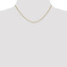 18K Yellow Gold Leslie's 1mm Diamond-cut Spiga Chain - length: 16 inches - (B18-354) 18K Yellow Gold Leslie's 1mm Diamond-cut Spiga Chain - length: 16 inches - (B18-354)