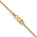 18K Yellow Gold Leslie's 1.15mm Diamond-cut Cable Chain - length: 16 inches - (B18-364) 18K Yellow Gold Leslie's 1.15mm Diamond-cut Cable Chain - length: 16 inches - (B18-364)