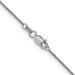 18K Leslie's White Gold 1.15mm Solid Diamond-cut Cable Chain - length: 16 inches - (B18-397) 18K Leslie's White Gold 1.15mm Solid Diamond-cut Cable Chain - length: 16 inches - (B18-397)