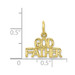 10K Yellow Gold Godfather Charm - (A81-947) 10K Yellow Gold Godfather Charm - (A81-947)