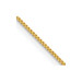 18K Yellow Gold Leslie's 0.7mm Box Chain - length: 16 inches - (B18-406) 18K Yellow Gold Leslie's 0.7mm Box Chain - length: 16 inches - (B18-406)