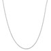 Leslie's 14K White Gold Sparkle Singapore Chain 0.8 Width Necklace - Length 16'' inches - (B18-420)