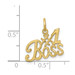 10K Yellow Gold #1 BOSS Charm - (A81-949)