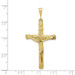 10K Yellow Gold Crucifix Charm - (A81-950) 10K Yellow Gold Crucifix Charm - (A81-950)