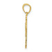 10K Yellow Gold Budded Cross Pendant - (A81-979) 10K Yellow Gold Budded Cross Pendant - (A81-979)