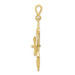 10K Yellow Gold Large Anchor Charm - (A82-109)