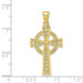 10K Yellow Gold Iona Cross Pendant - (A82-112) 10K Yellow Gold Iona Cross Pendant - (A82-112)