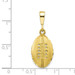 10K Yellow Gold Football Charm - (A82-167)