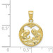 10K Yellow Gold Nativity Charm - (A82-192) 10K Yellow Gold Nativity Charm - (A82-192)