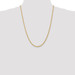 Leslie's 14K Yellow Gold 3mm Diamond-cut Rope Chain Necklace - Length 24'' inches - (B18-732)