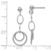 Leslie's 14K White Gold Post Dangle Earrings - (B36-209) Leslie's 14K White Gold Post Dangle Earrings - (B36-209)