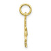 10K Yellow Gold Baby Unicorn Charm - (A82-224) 10K Yellow Gold Baby Unicorn Charm - (A82-224)