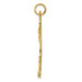 10K Yellow Gold Giraffe Charm - (A82-244)