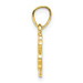 10K Yellow Gold Four Leaf Clover Charm - (A82-308) 10K Yellow Gold Four Leaf Clover Charm - (A82-308)
