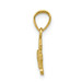 10K Yellow Gold & Rhodium #1 Godmother Charm - (A82-330) 10K Yellow Gold & Rhodium #1 Godmother Charm - (A82-330)
