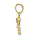 10K Yellow Gold CZ Dragonfly Charm - (A82-339) 10K Yellow Gold CZ Dragonfly Charm - (A82-339)