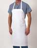 White Cotton Apron / Bib, 7 oz