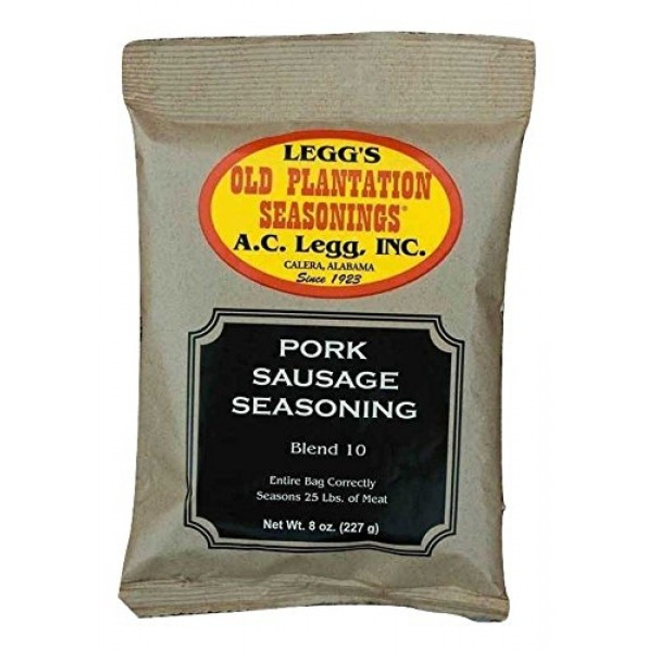 Blend # 10 - Legg's Old Plantation Regular Pork Sausage Seasoning
