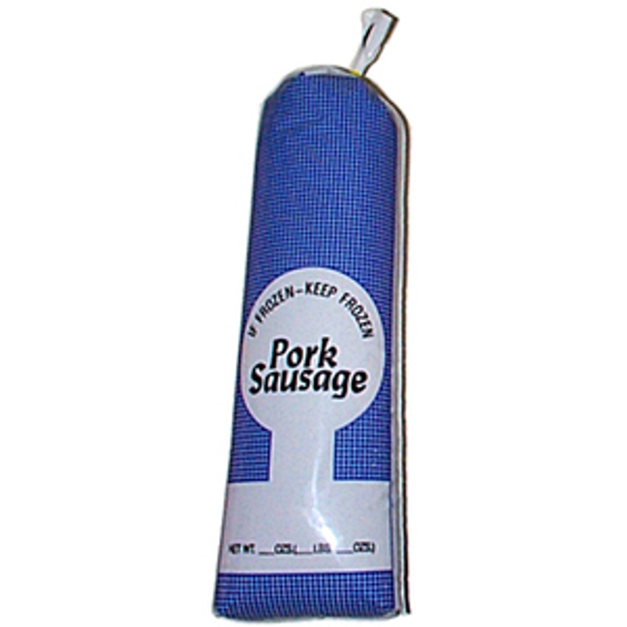 2 lb Pork Sausage White Poly Bags 1000 Count.