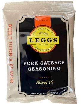 Blend #10 Pork Sausage Legg Butcher Supply Company
