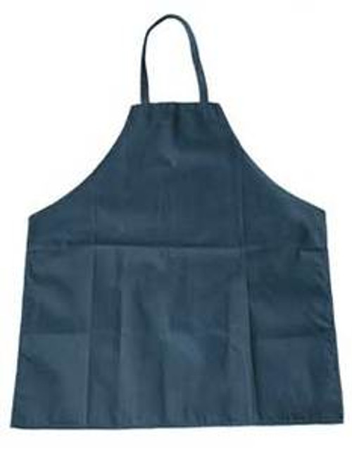 Navy Blue Cotton Apron / Bib, 7 oz