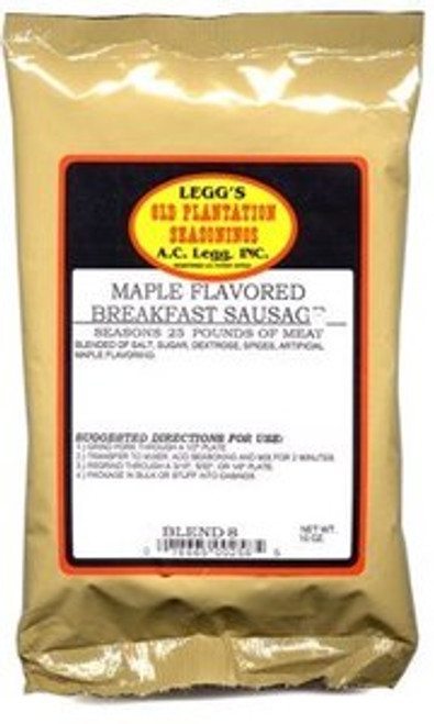 Blend # 8 - Legg's Old Plantation Maple Pork Sausage Seasoning