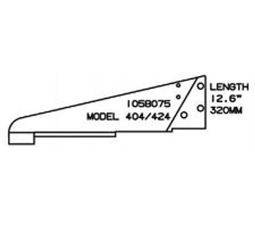 16" Heavy Duty Blade Support for Jarvis 404 Wellsaw