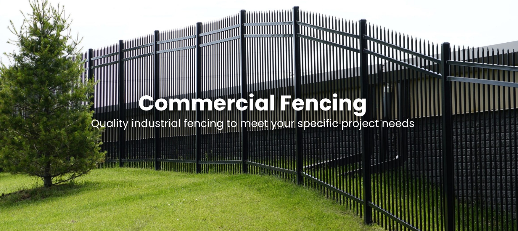 Commercial Fencing banner