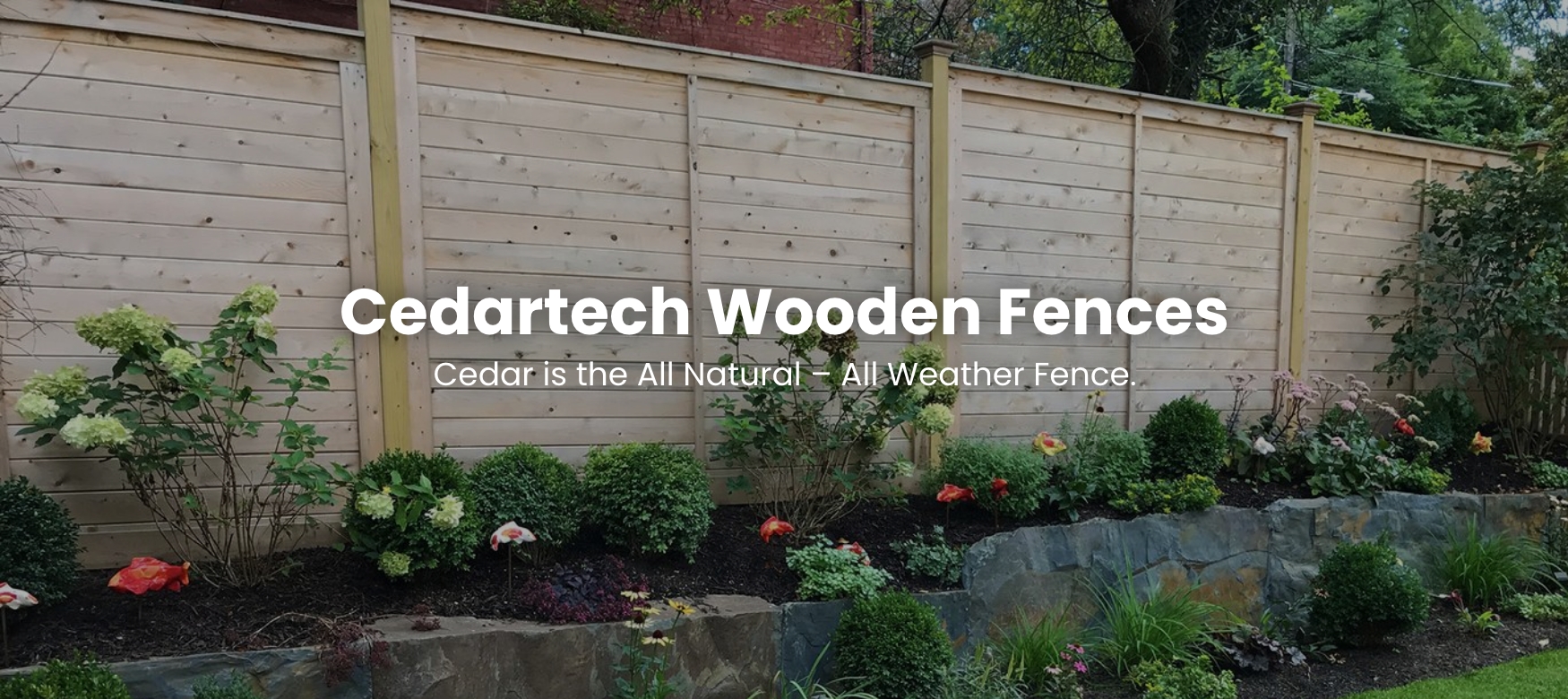 Wood banner