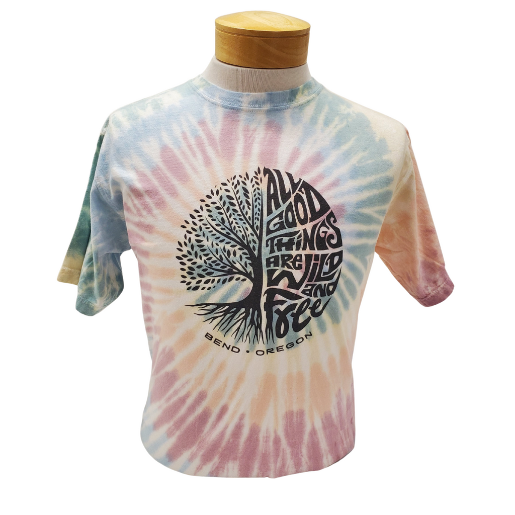 Wild N Free Tie Dye Short Sleeve Tshirt